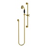 Lefroy Brooks 1930 Mackintosh LB1930 Mackintosh sliding rail set with rail, hand shower, hose and wall outlet MK-1727