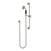 Lefroy Brooks 1930 Mackintosh LB1930 Mackintosh sliding rail set with rail, hand shower, hose and wall outlet MK-1727