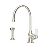 Keukenkraan Parthian E.4346 met handdouche Perrin & Rowe Traditional Keukenkraan Parthian E.4346 met handdouche
