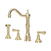 Kitchen mixer Alsace E.4776 with rinse Perrin & Rowe Country Kitchen mixer Alsace E.4776 with rinse