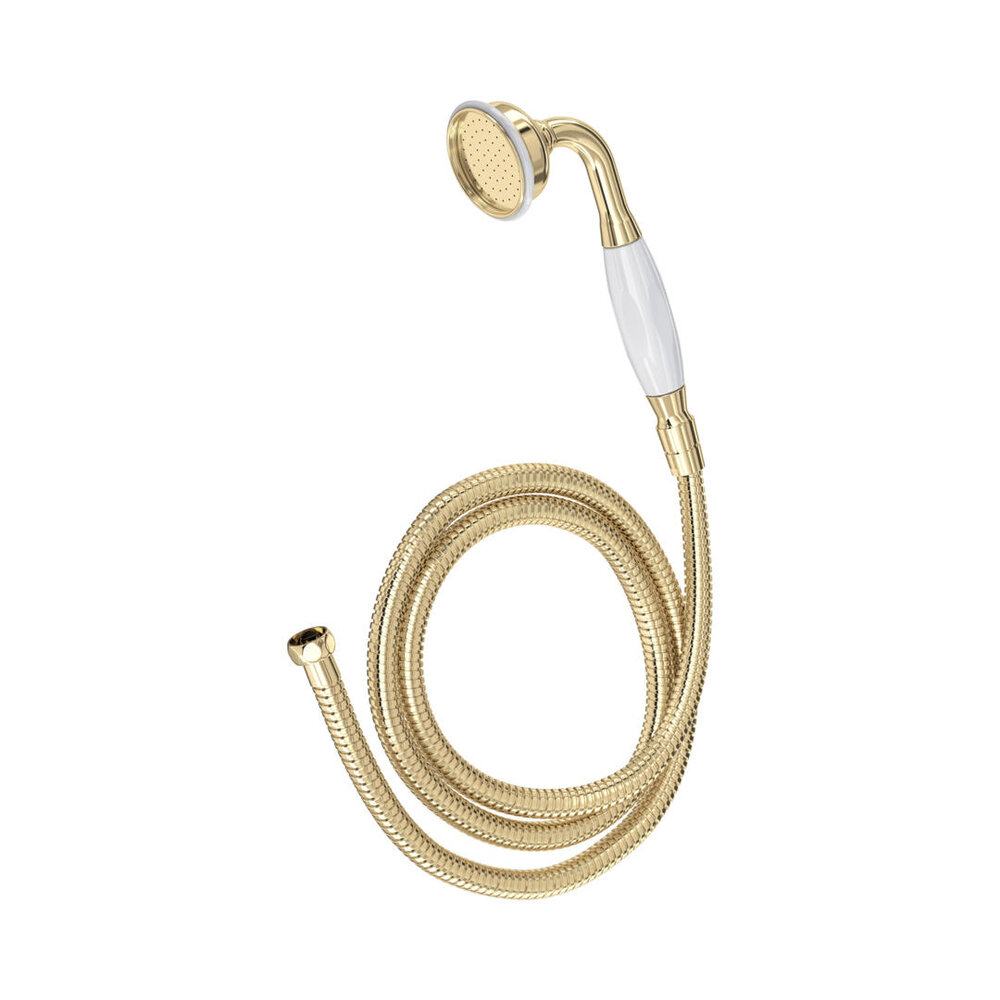 Perrin & Rowe Victorian P&R  hand shower with hose E.5385