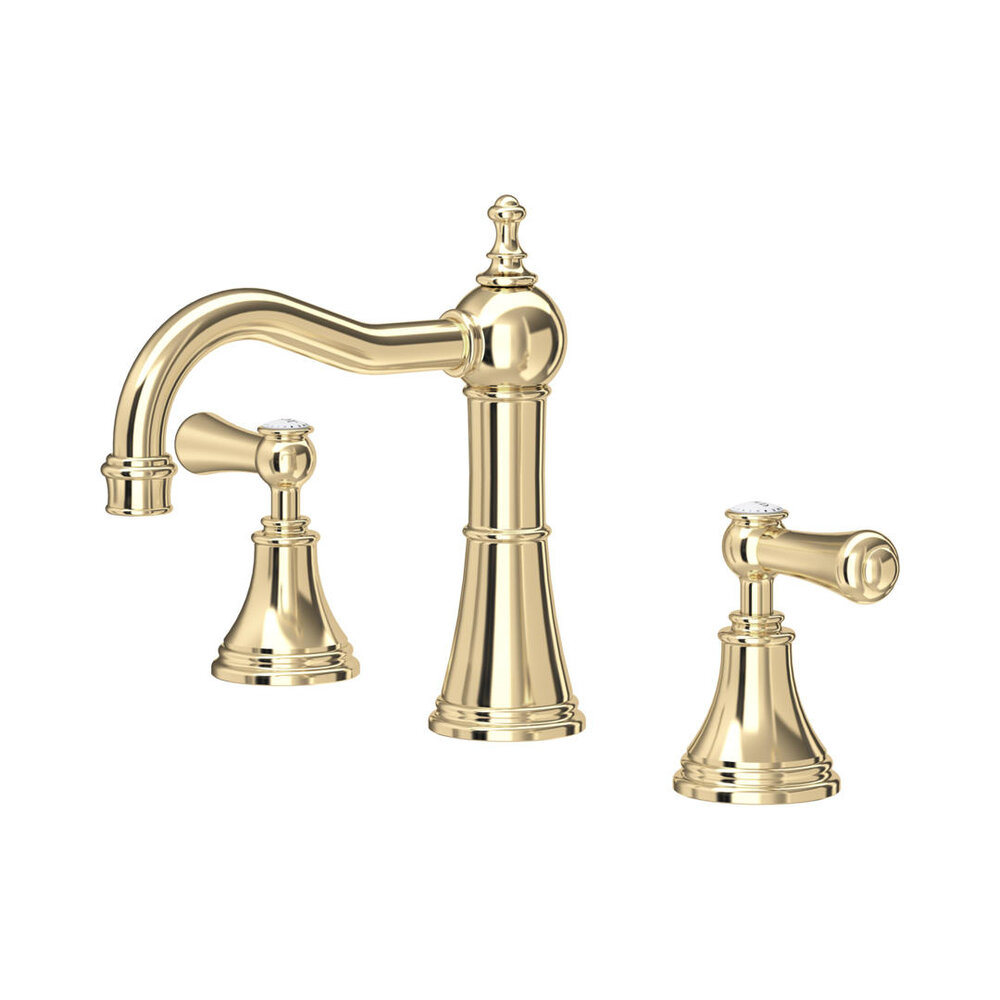 Perrin & Rowe Georgian 3-hole basin mixer with lever handles E.3723