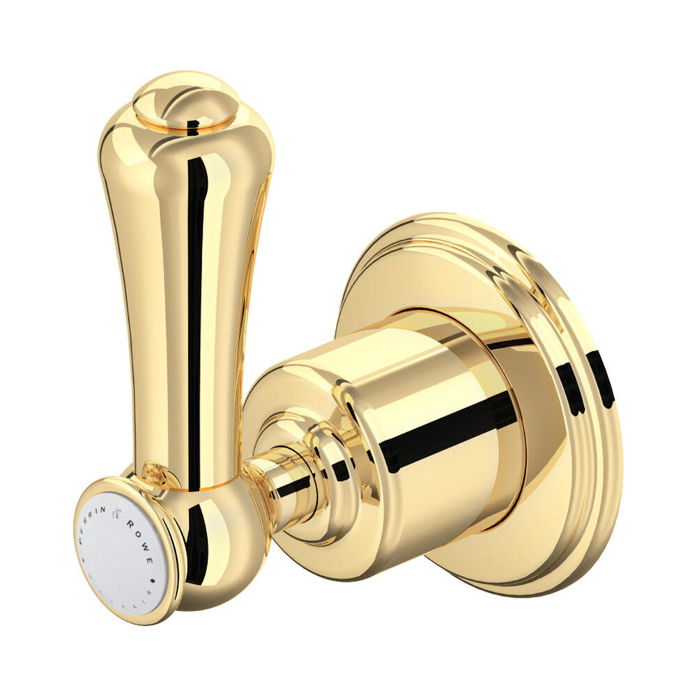 Perrin & Rowe Georgian PR 3/4" single wall valve with lever E.3774
