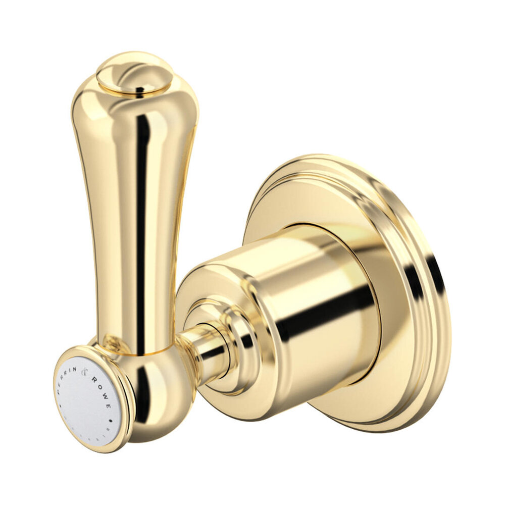 Perrin & Rowe Georgian PR 3/4" single wall valve with lever E.3774