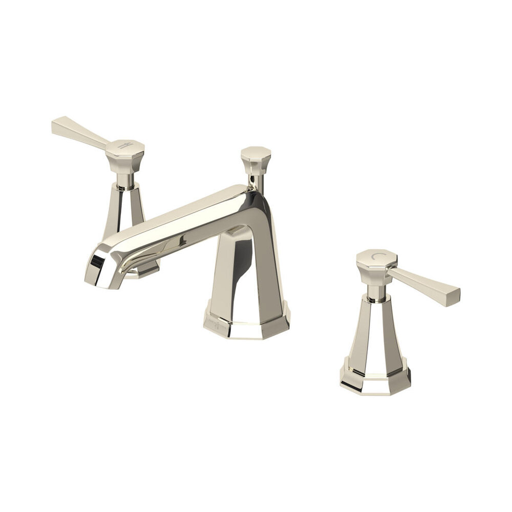 Perrin & Rowe Deco Deco 3-hole basin mixer with lever handles E.3141