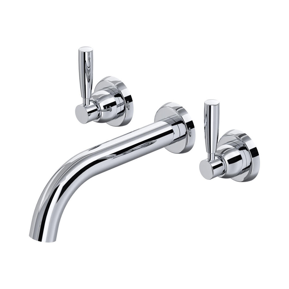 Perrin & Rowe Langbourn Langbourn Badmengkraan met hendels voor wandbevestiging E.3398