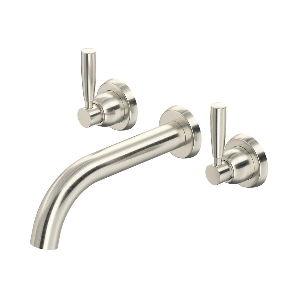 Perrin & Rowe Langbourn Langbourn Badmengkraan met hendels voor wandbevestiging E.3398