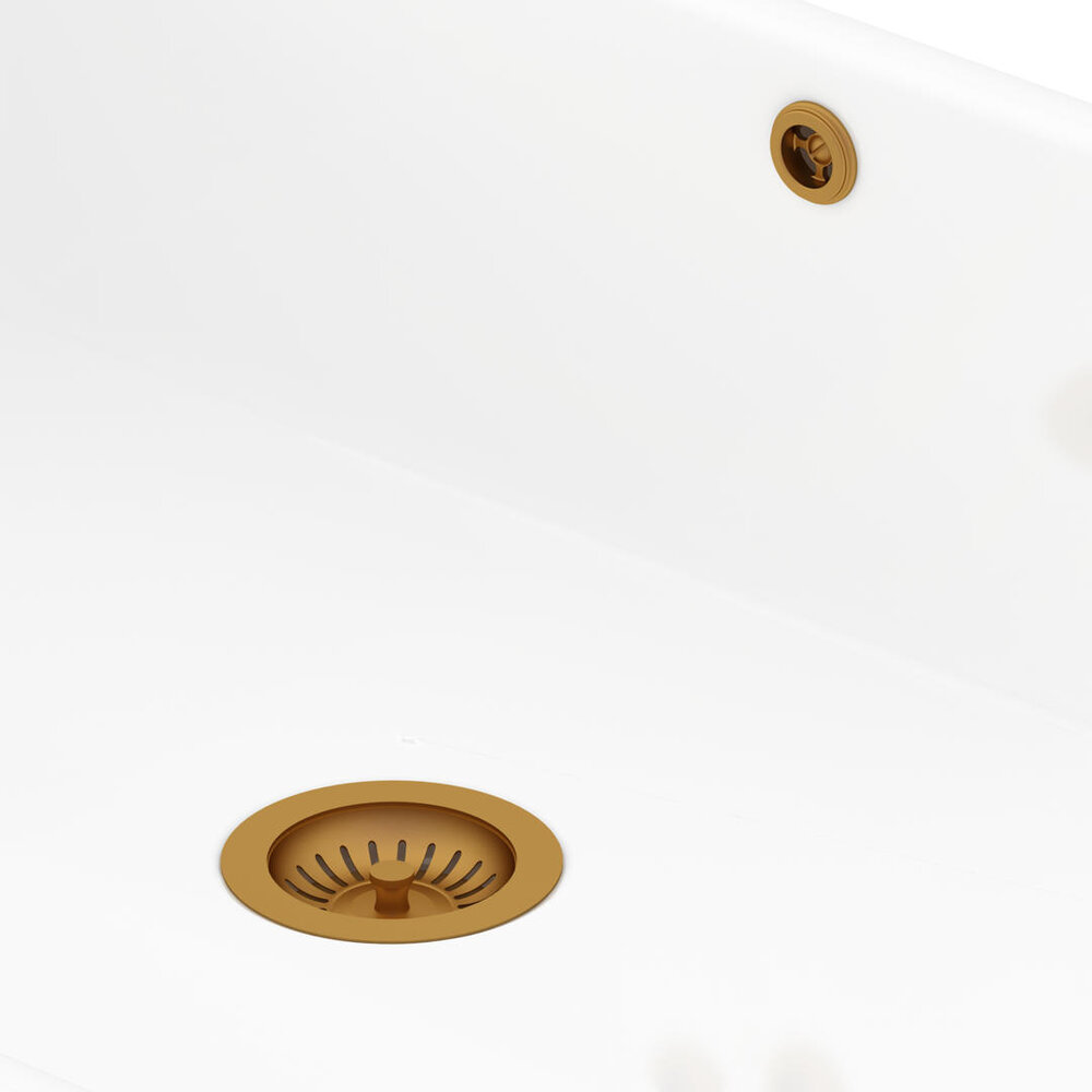 Perrin & Rowe Afvoer- en overloop kit enkele spoelbak E.6400