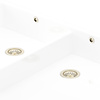 Afvoer- en overloop kit dubbele spoelbak E.6475 Perrin & Rowe Afvoer- en overloop kit dubbele spoelbak E.6475