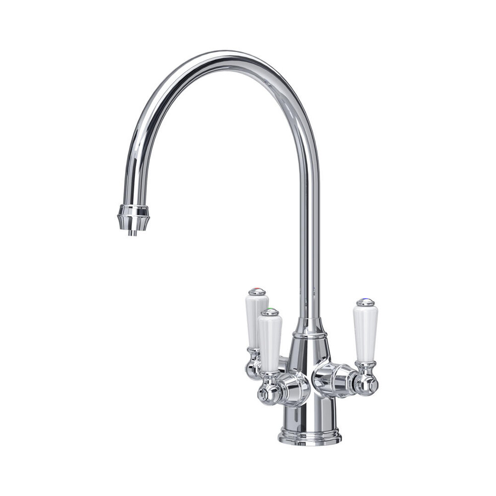 Perrin & Rowe Traditional Keukenkraan Phoenician Filtration Triflow E.1460