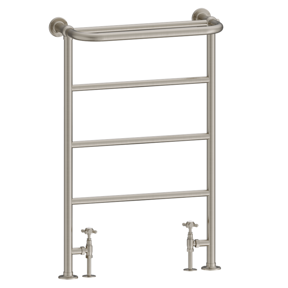 Burlington Traditional towel rail chrome Berkeley R4