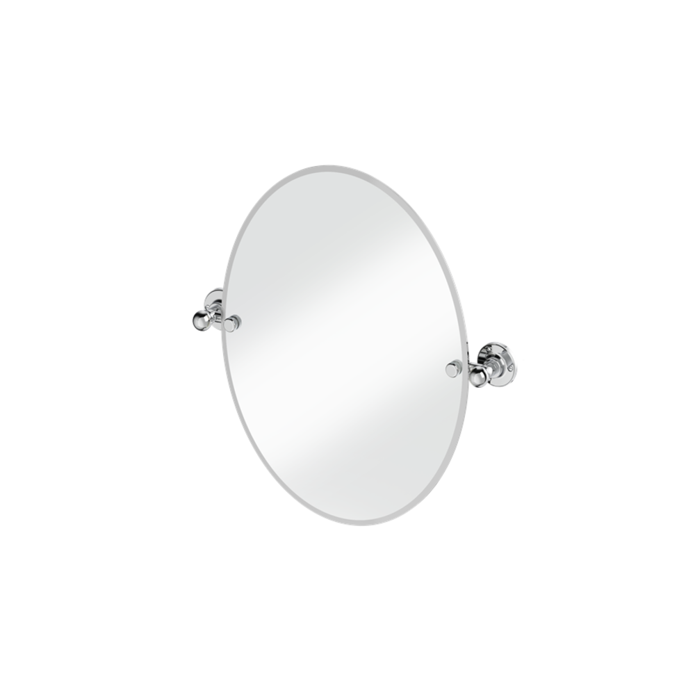 BB Edwardian Oval Mirror 1850 style