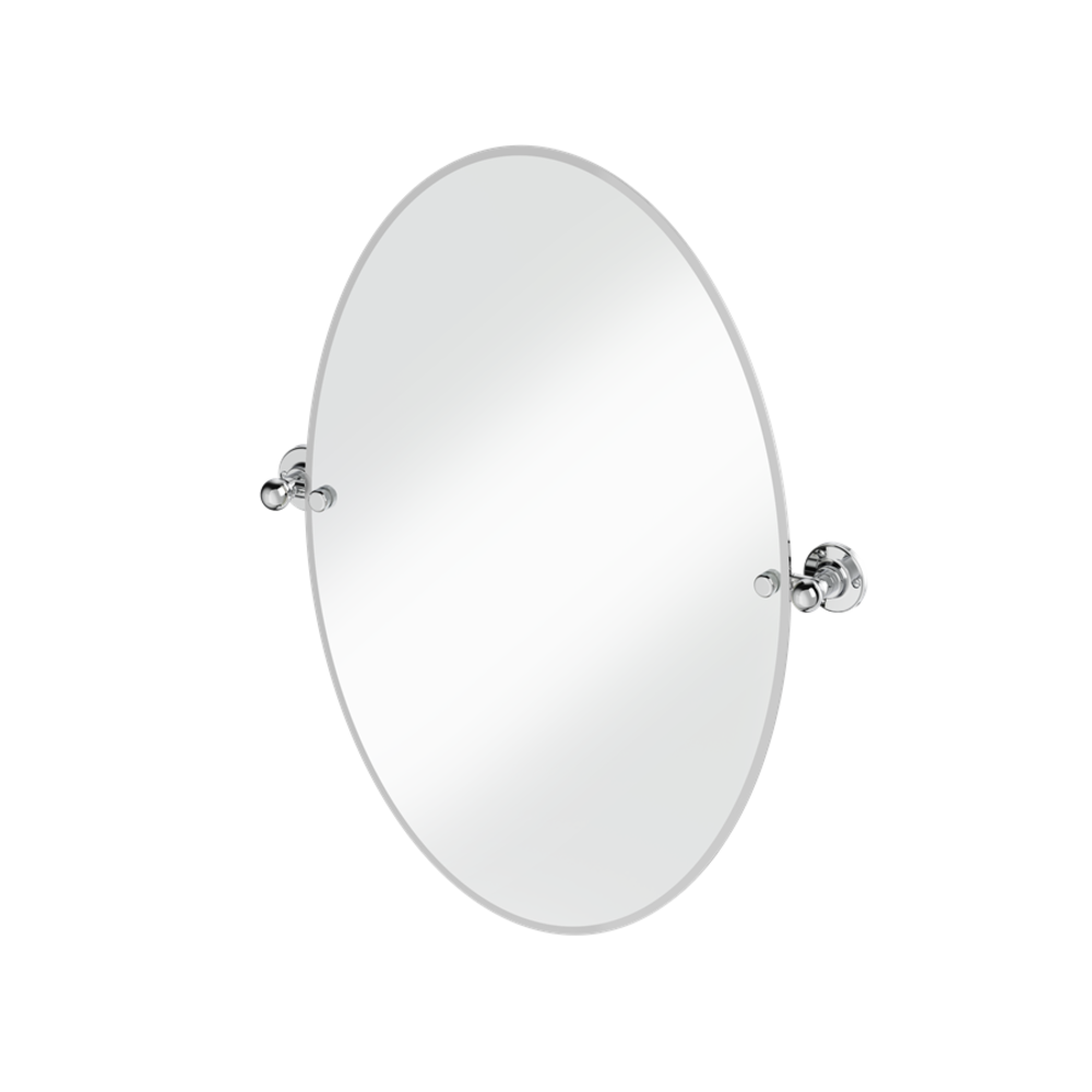 BB Edwardian Oval Mirror 1850 style