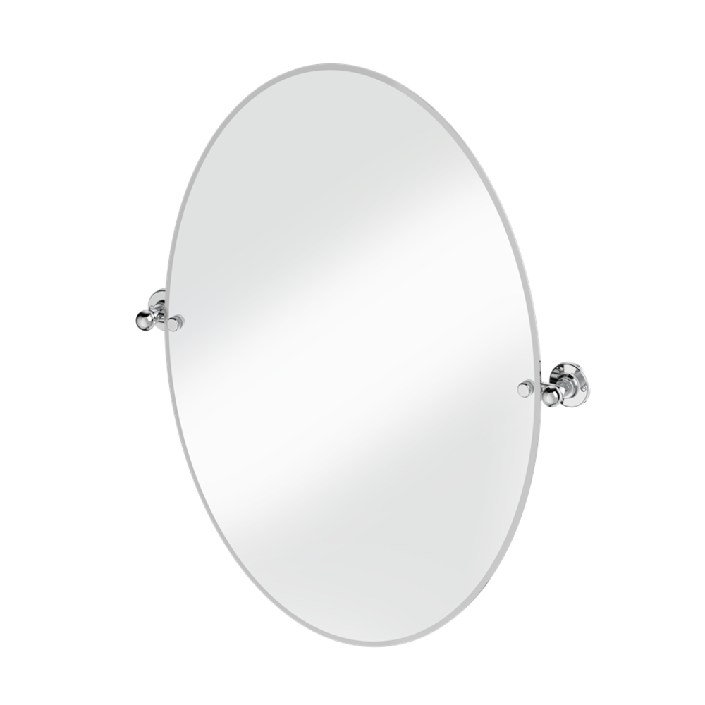 BB Edwardian Oval Mirror 1850 style