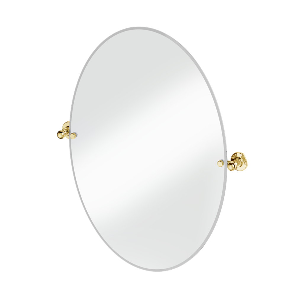 BB Edwardian Oval Mirror 1850 style