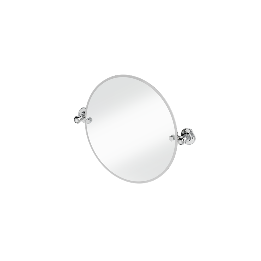 BB Edwardian Round Mirror 1850 style