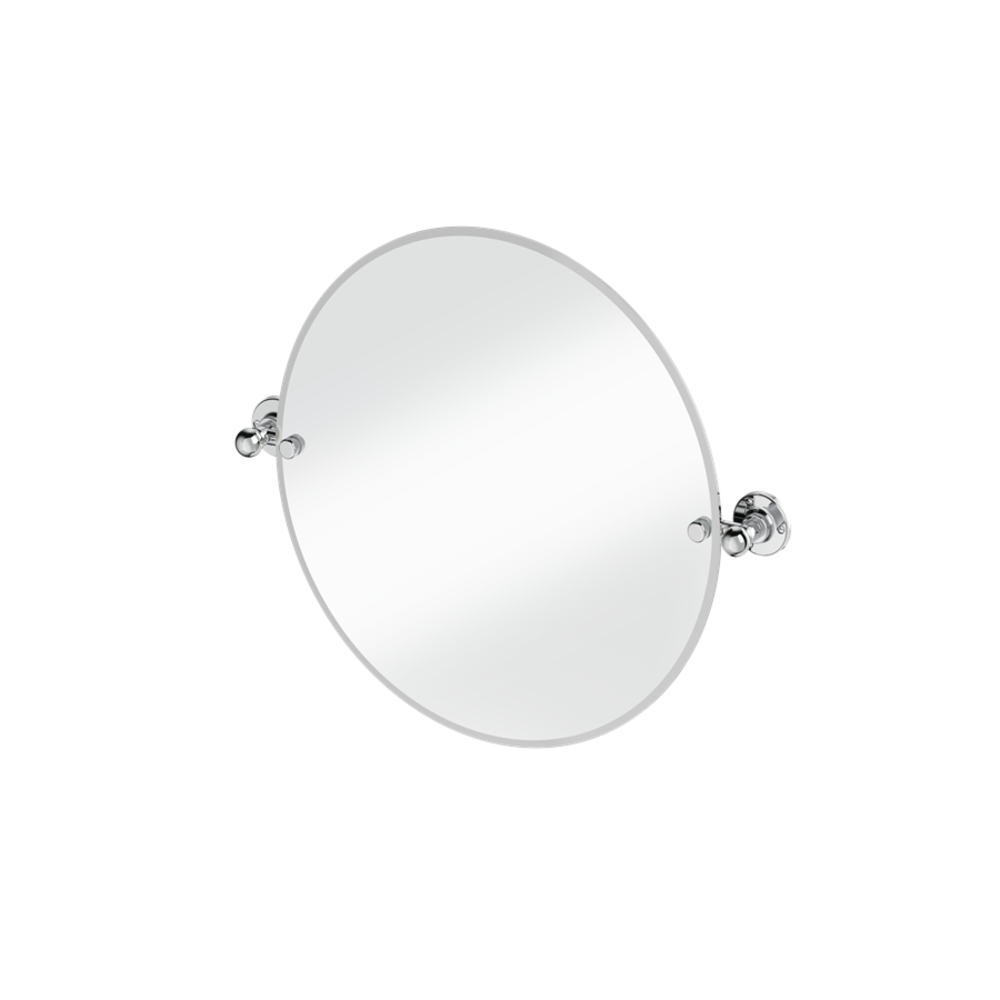 BB Edwardian Round Mirror 1850 style
