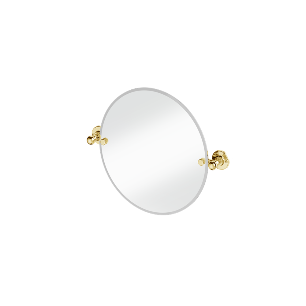 BB Edwardian Round Mirror 1850 style