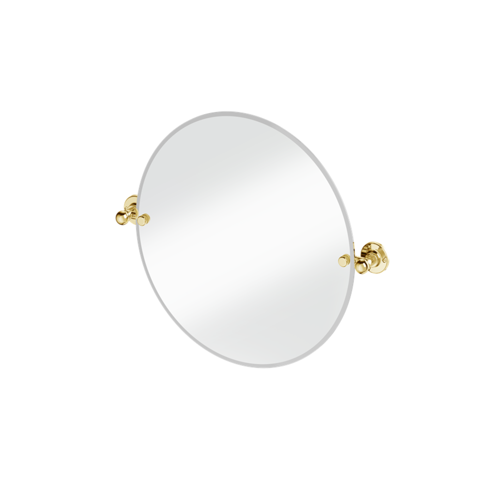 BB Edwardian Round Mirror 1850 style