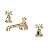 3-hole basin mixer with crosshead handle E.3706 Perrin & Rowe Victorian White 3-hole basin mixer with crosshead handle E.3706