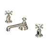 3-hole basin mixer with crosshead handle E.3706 Perrin & Rowe Victorian White 3-hole basin mixer with crosshead handle E.3706