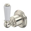 PR Wand-Absperrventil (Einzelventil) 3/4" mit Hebelgriff E.3240 Perrin & Rowe Victorian White PR Wand-Absperrventil (Einzelventil) 3/4" mit Hebelgriff E.3240