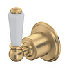PR Wand-Absperrventil (Einzelventil) 3/4" mit Hebelgriff E.3240 Perrin & Rowe Victorian White PR Wand-Absperrventil (Einzelventil) 3/4" mit Hebelgriff E.3240