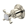 PR 3/4" single wall valve with crosstop E.3241 Perrin & Rowe Victorian White PR 3/4" single wall valve with crosstop E.3241