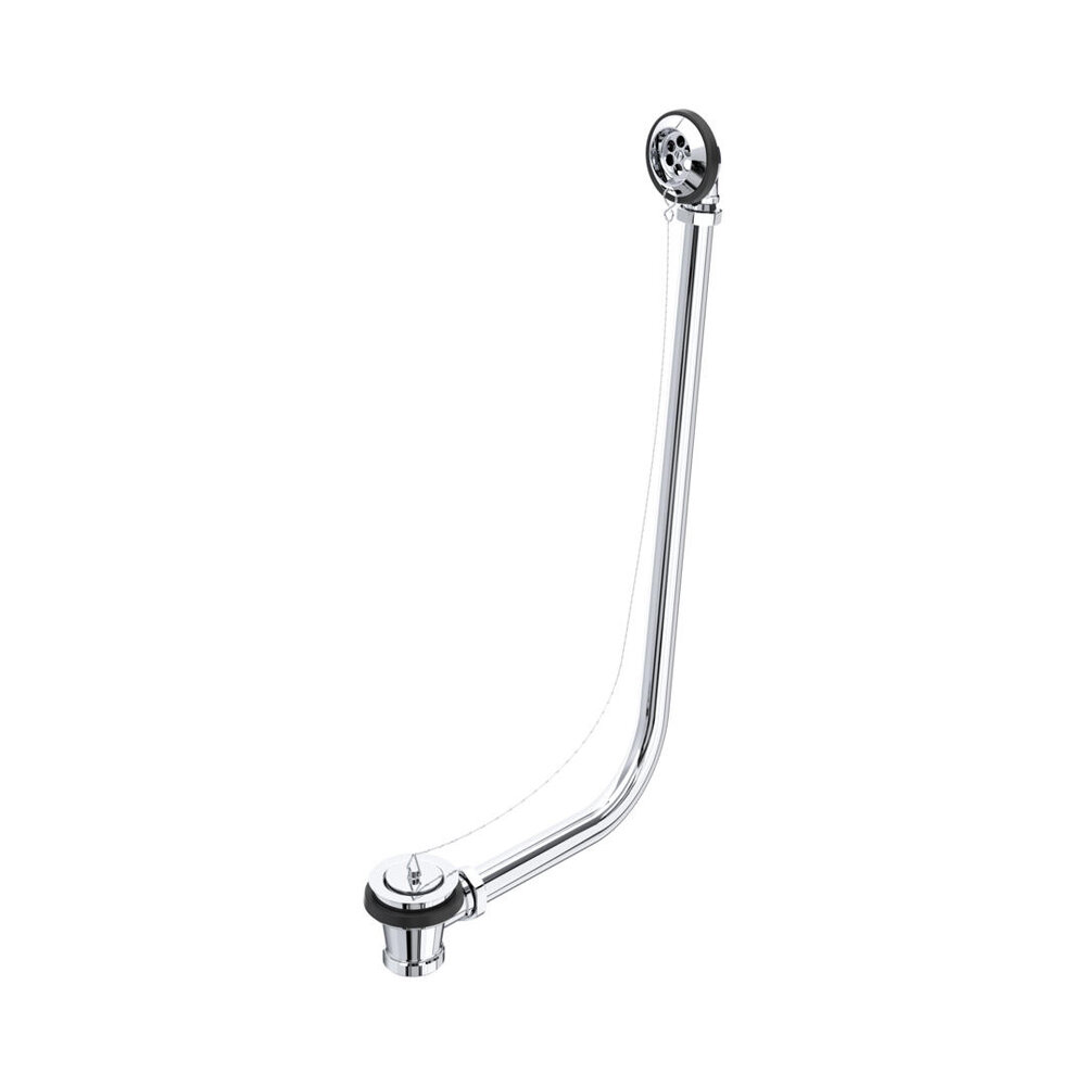 Perrin & Rowe PR exposed bath overflow with plug and chain E.6712