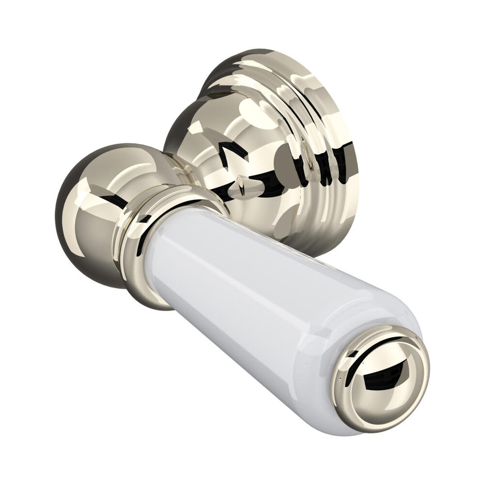 Perrin & Rowe PR Traditional ceramic cistern lever white ceramic E.6796