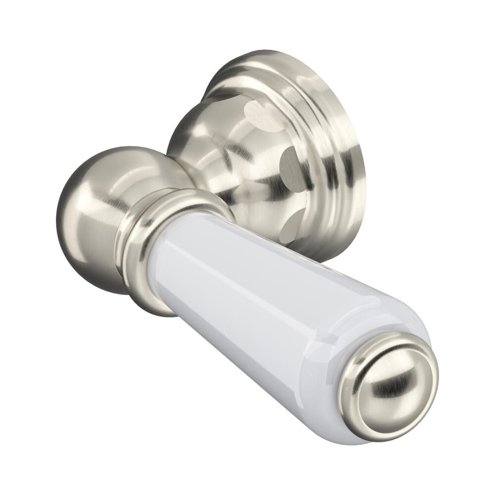Perrin & Rowe PR Traditional ceramic cistern lever white ceramic E.6796