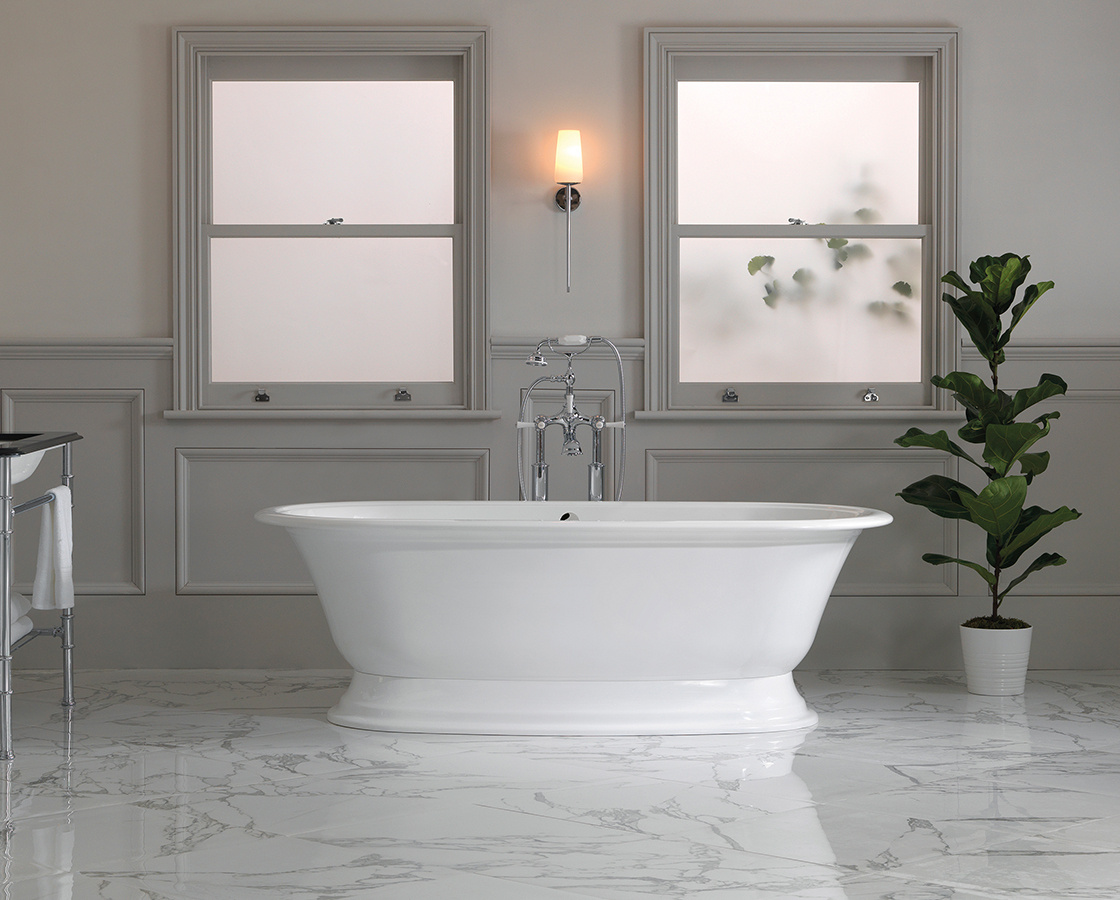 Victoria + Albert freestanding baths and basins