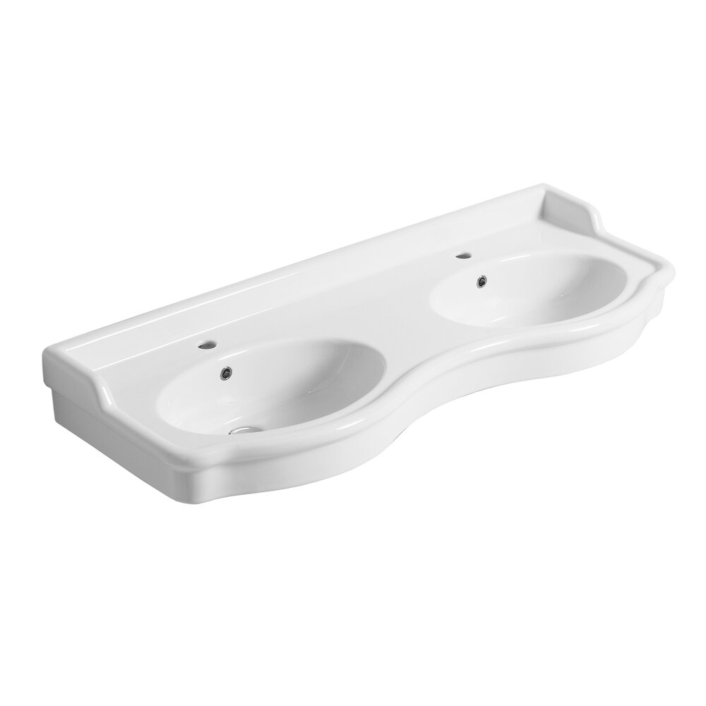 Bleu Provence Provence 800 - 140cm double basin with metal stand BP8140-8140BM