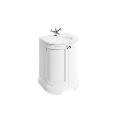 Klassischer Waschschrank Minerva weiss FC5-BW65