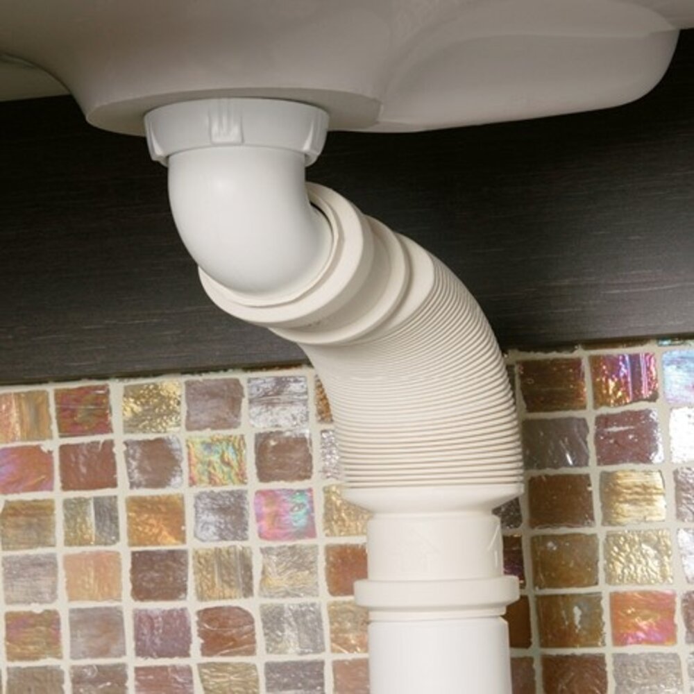 Crosswater Meubel wastafel sifon BTR0410W