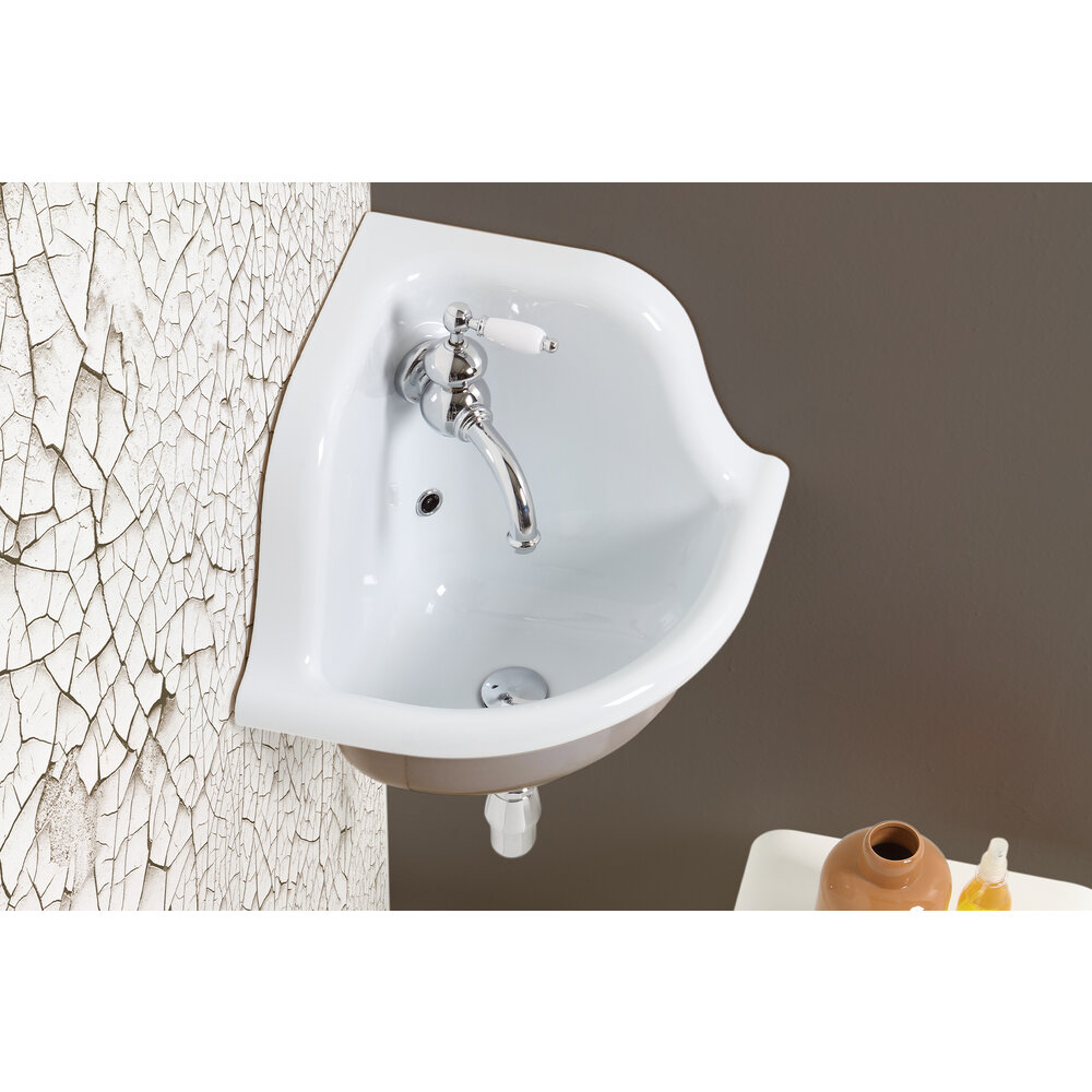 Bleu Provence True Colors Tru Colors Retro corner basin 42cm TCL4040