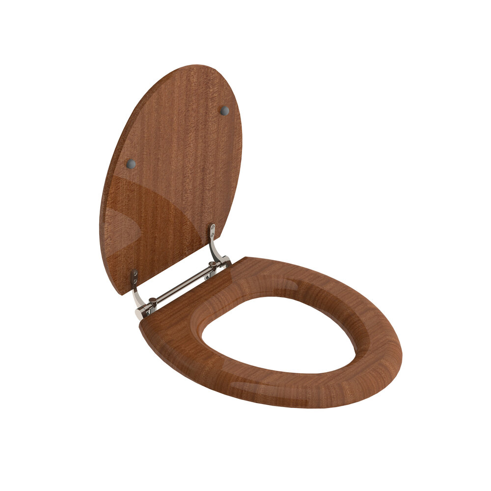 Lefroy Brooks LB La Chapelle  Mahagonytoilet seat  LB-7740
