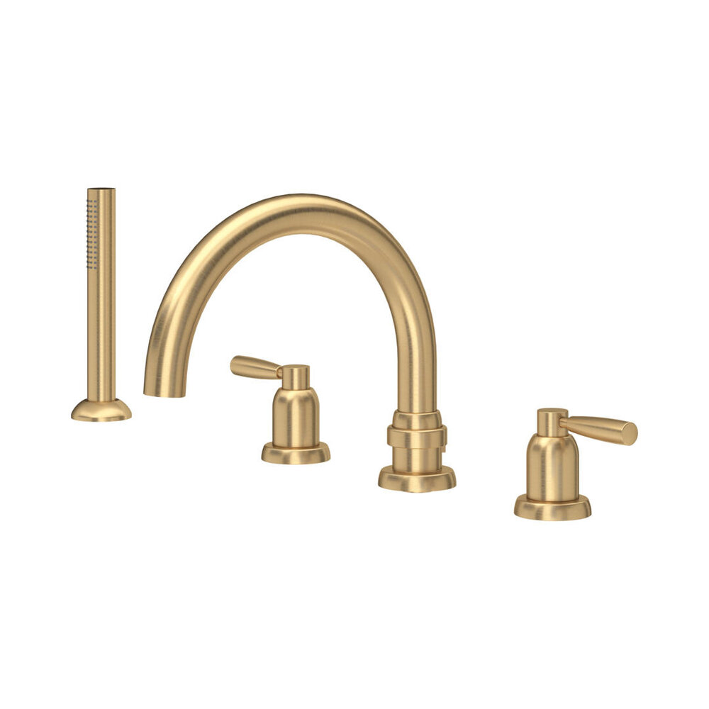 Perrin & Rowe Langbourn Langbourn Badmengkraan met hendels en handdouche E.3975