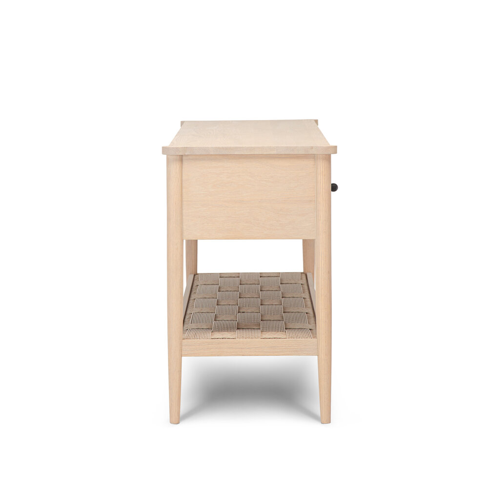 Neptune Neptune Frome console table - Natural Oak
