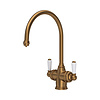 Triflow filtration kitchen mixer Parthian E.1437 Perrin & Rowe Traditional Triflow filtration kitchen mixer Parthian E.1437