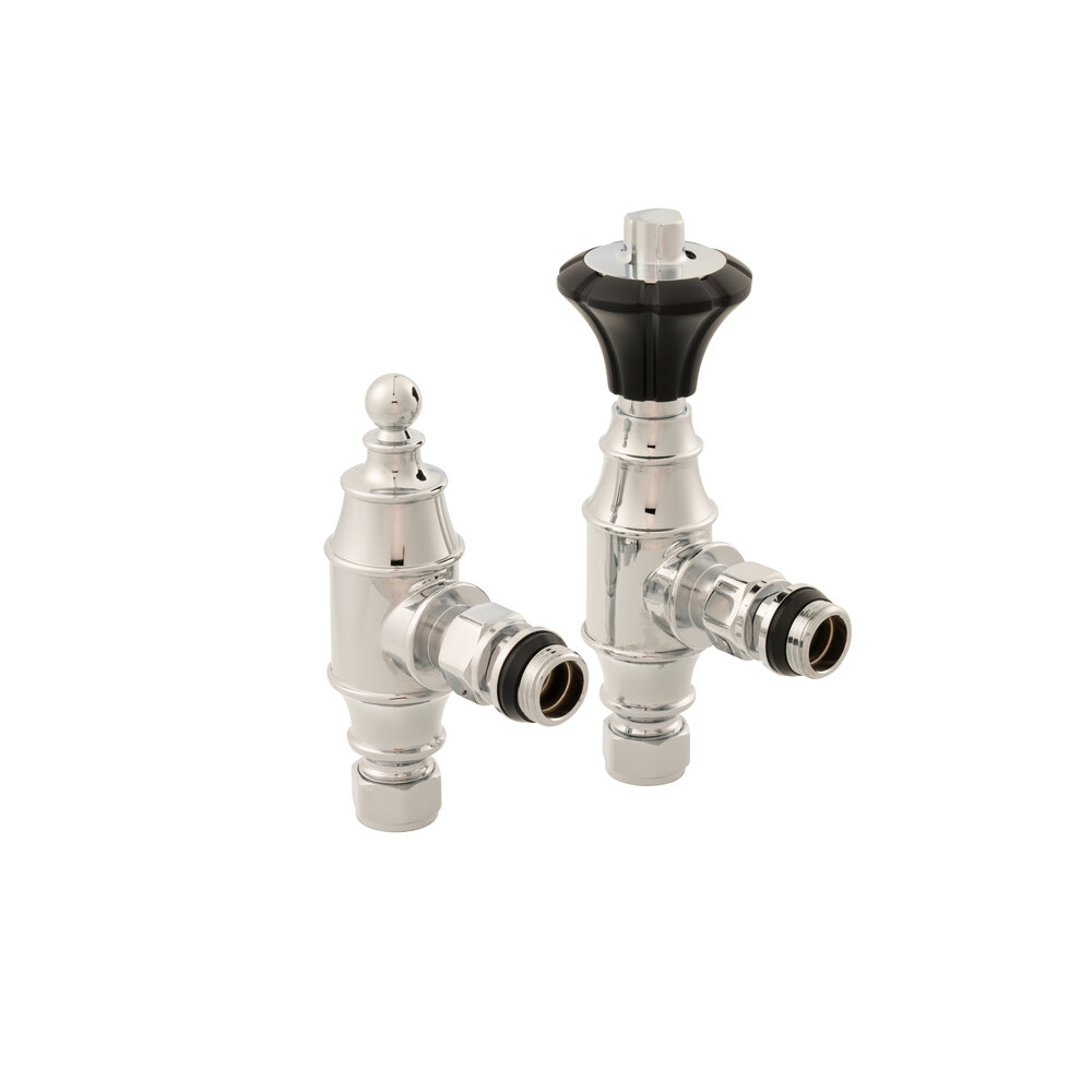 Arroll Thermostatic radiator valve set Valora with wheel UK-29