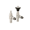 Arroll Thermostatic radiator valve set Valora with wheel UK-29