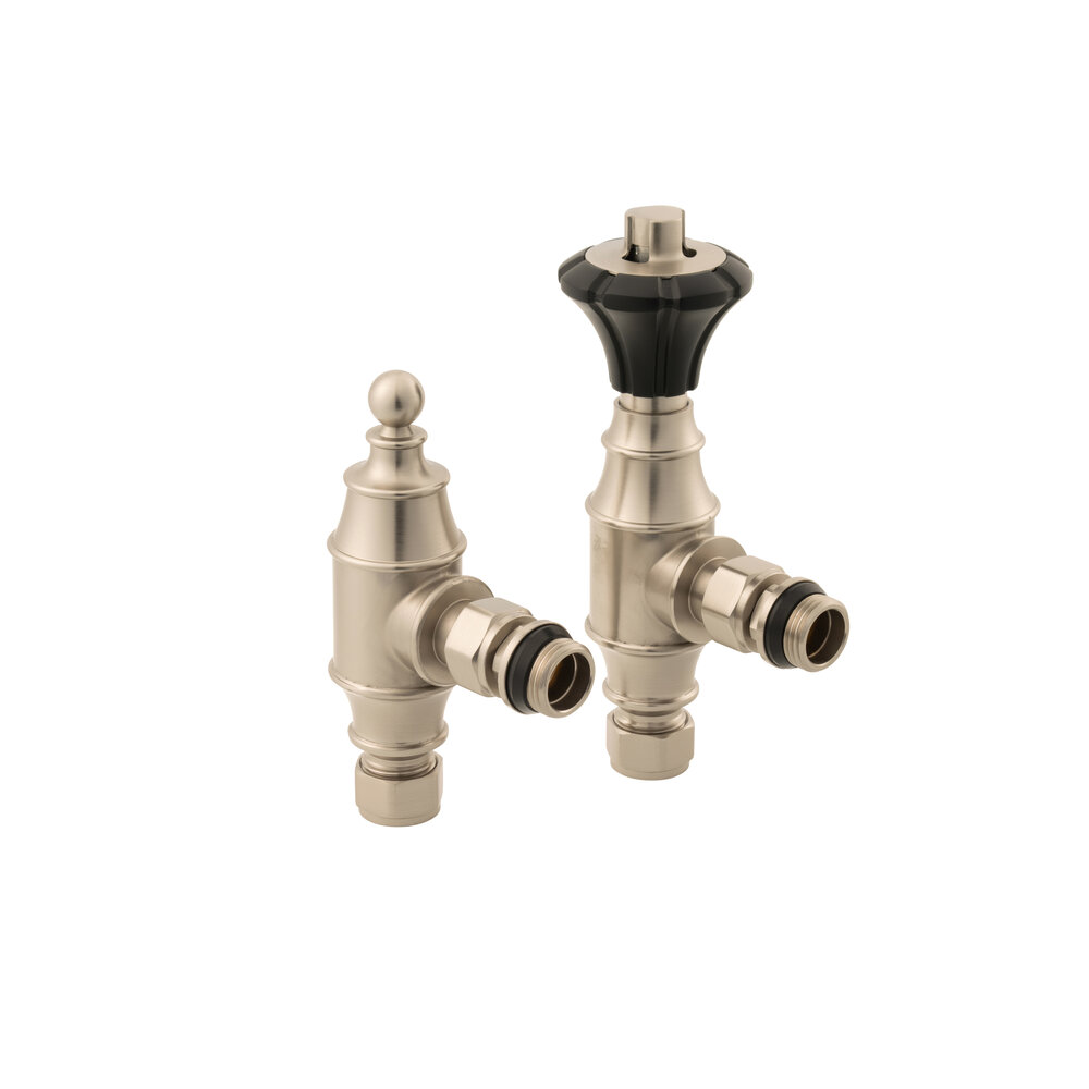 Arroll Thermostatic radiator valve set Valora with wheel UK-29