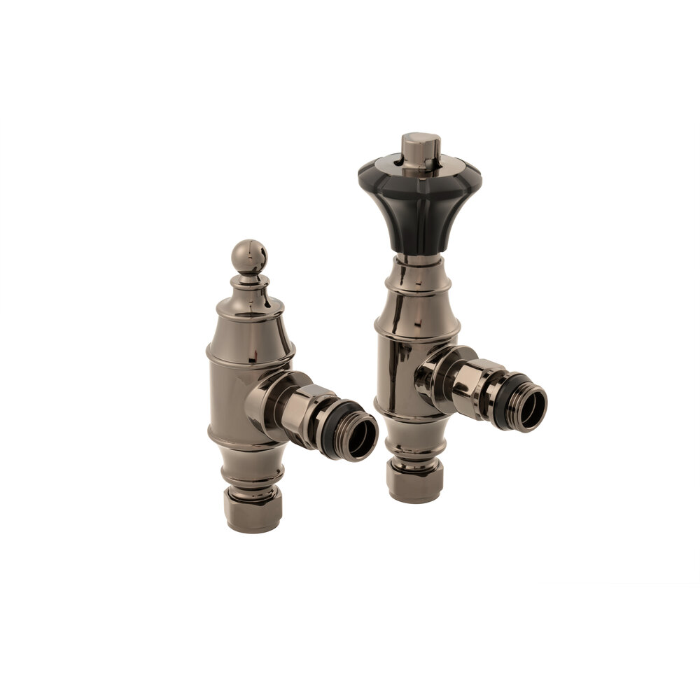 Arroll Thermostatic radiator valve set Valora with wheel UK-29