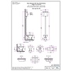 BP 900 hooghang toilet met reservoir Bleu Provence SOHO BP 900 hooghang toilet met reservoir