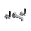 LB1930 Mackintosh 3-hole wall mounted basin mixer with lever handles MB-1200 Lefroy Brooks 1930 Mackintosh LB1930 Mackintosh 3-hole wall mounted basin mixer with lever handles MB-1200