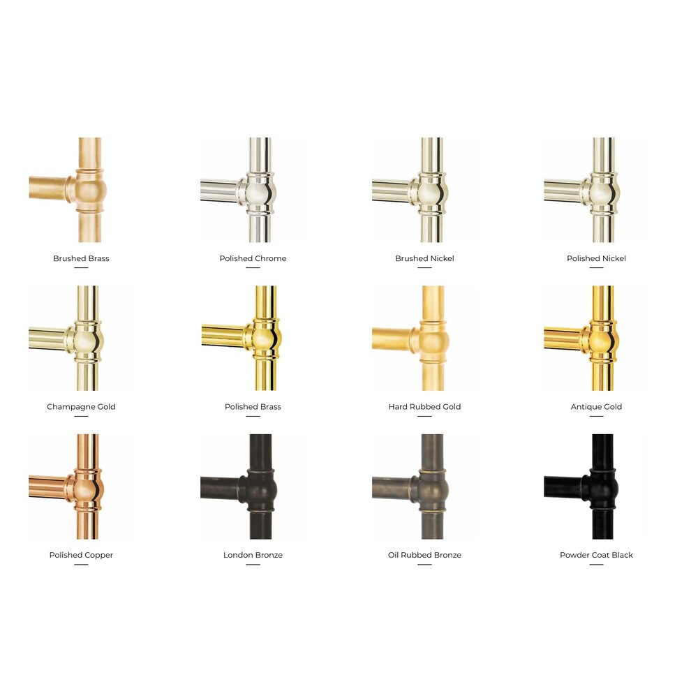 Bard & Brazier B&B Modern design towel rail D-Rail DRW120/50 - 396W