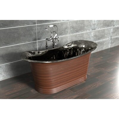 WH Kupfer-Badewanne Bateaupatina/nickel
