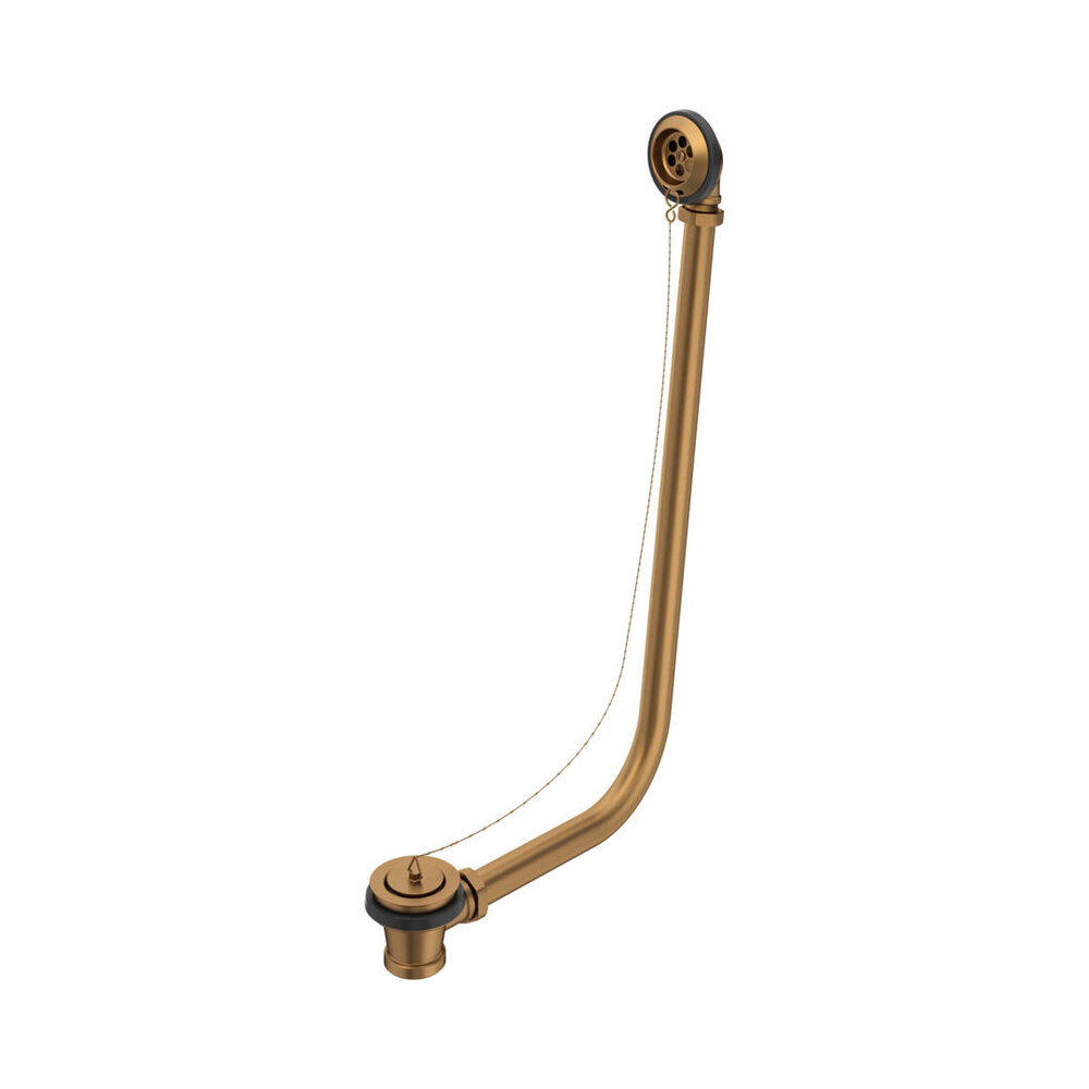 Perrin & Rowe PR exposed bath overflow with plug and chain E.6712