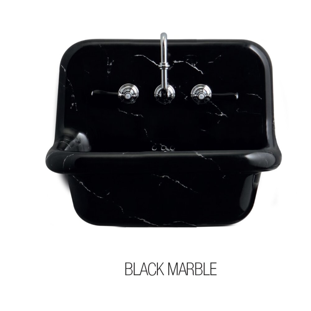 Bleu Provence True Colors True Colors Retro wastafel Pattern Black Marble
